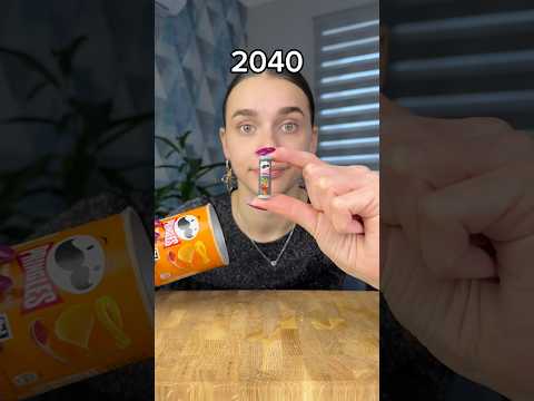 Pringles in 2000 vs 2040😳 thumbnail