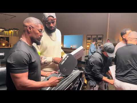 Jamie Foxx & Lebron James Pickleball thumbnail