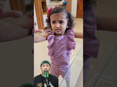 SATU KELUARGA PRANK ADIK BIKIN EMOT HATI PAKAI TANGAN‼️??@KrishnaAvyu #remix #dubbing #trending thumbnail