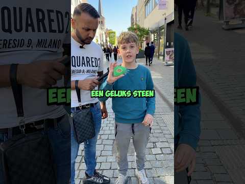 Deze jongen had een geluks steen #fy #nederland #explorer #interview thumbnail
