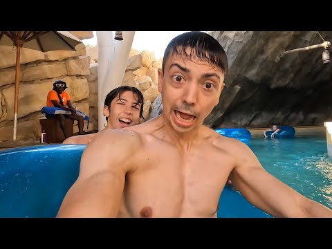 Pushed by a kid in the lazy river! thumbnail
