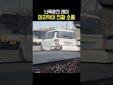 난폭운전 레이 마지막이 진짜 소름 thumbnail