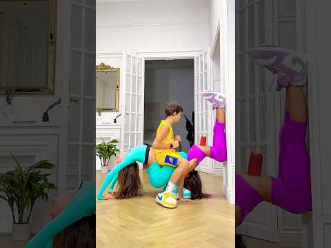 Random Gymnastics ??‍♀️@markchirkin @_miss_tais_ #familyfirst #flexibility thumbnail
