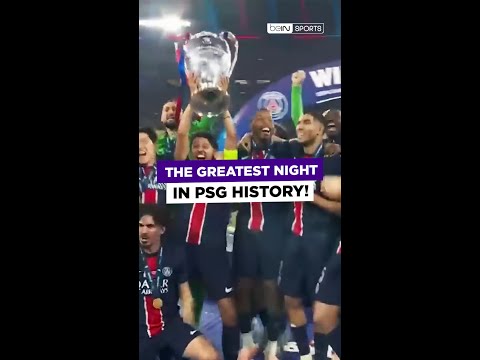 PSG made history last year. Are they about to run it back? 🏆👀 #beINUCL #UCL #shorts thumbnail
