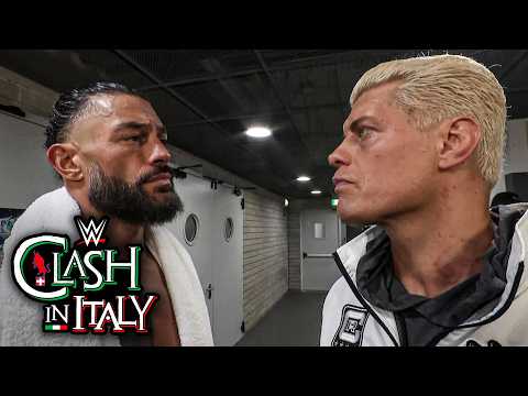 MUST SEE: Roman Reigns and Cody Rhodes come face-to-face: WWE Clash in Italy 2026 exclusive thumbnail