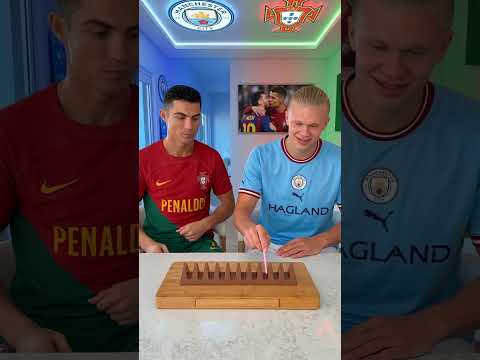SUBSCRIBE FOR 7 YEARS OF GOOD LUCK! 🍀😅 | Haaland and Ronaldo #football #ronaldo thumbnail