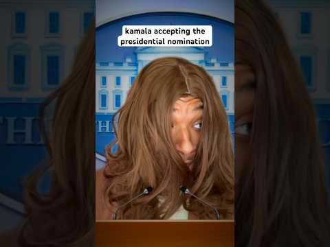kamala accepting the presidential nomination thumbnail