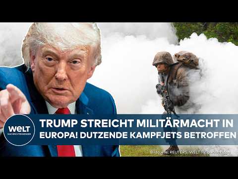 USA: NATO in der Krise! US-Militär zieht Truppen und Jets ab | Was plant Trump wirklich thumbnail