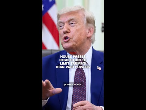 House passes resolution to limit Trump's war powers thumbnail