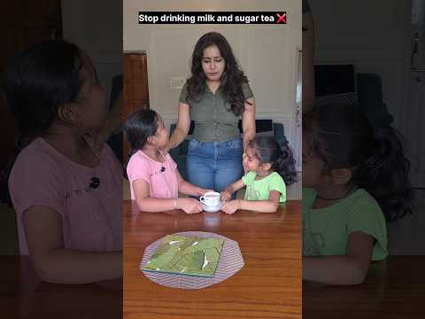 "Milk aur sugar ki chai chodo aur yeh try karo." ??? #relatable #trending #shorts thumbnail