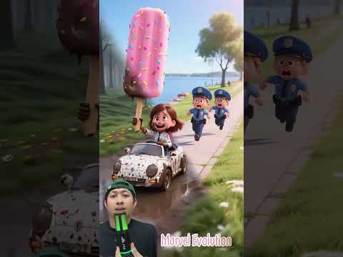 ADIK BAWA KABUR ES KRIM POLISI‼️🤯😱@Marvel.Evolution #remix #dubbing #trending thumbnail