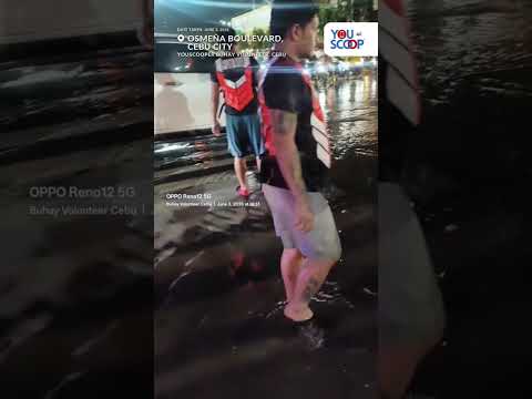 Baha sa Osmeña Boulevard, nagpabigat sa daloy ng trapiko | YouScoop+ thumbnail