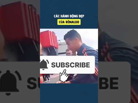 Cách hành động đẹp của Ronaldo mà bạn không biết thumbnail