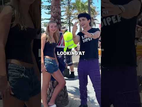 HER SCREAM! 😱 Real Mind Reading. what info should i guess next? #manlybeach #mindreading thumbnail