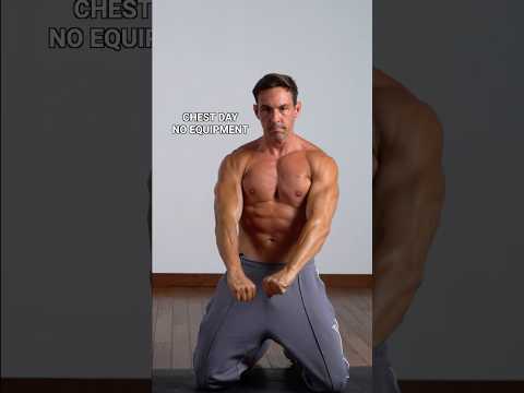 Chest workout at home ✅ thumbnail