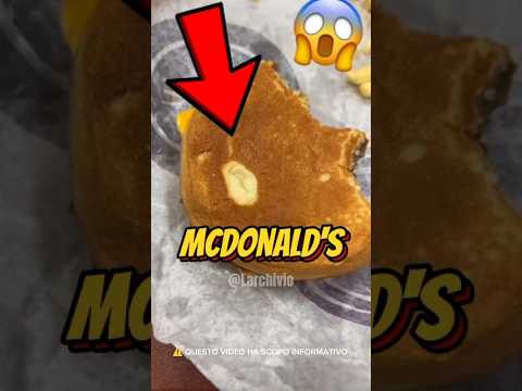 PERCHÉ I PANINI DEL MCDONALD HANNO UN BUCO SOTTO? 😱 #curiosità #informative thumbnail