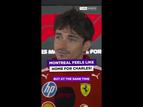 Charles instantly feels that French connection! ?? #f1 #formula1 #ferrari #shorts thumbnail