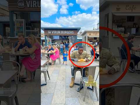 A Boy Surprised The Veteran With An Unexpected Gift #shorts #kindness thumbnail