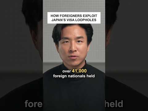How Foreigners Exploit Japan’s Visa Loopholes #shorts thumbnail
