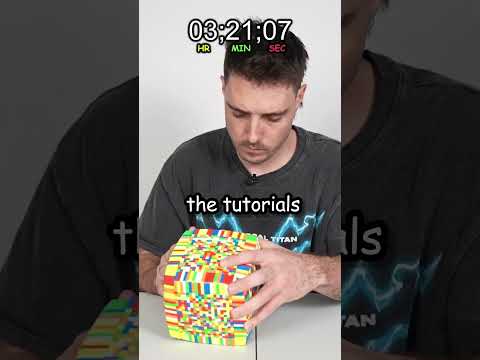 Solving The Worlds Biggest Rubiks Cube thumbnail