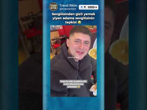 Gizli Gizli Yemek Yiyen Sevgilisine Şaşıran Kadın ?? thumbnail