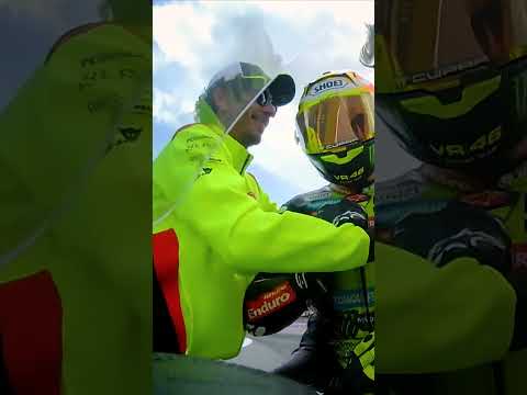 Fabio Di Giannantonio & Valentino Rossi share a special moment after taking victory! thumbnail