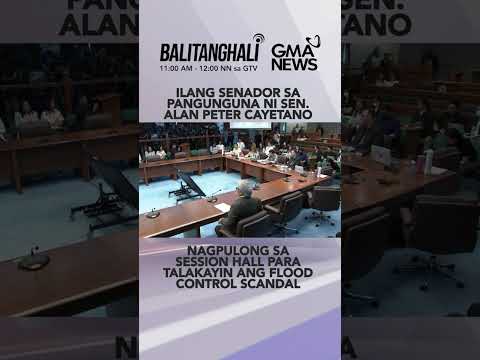 Nagpulong sa plenaryo ang ilang senador sa pangunguna ni Sen. Alan... #shorts | Balitanghali thumbnail