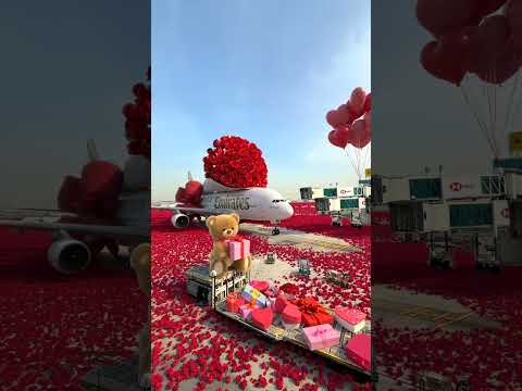 Love is our Favourite Destination for the Emirates A380 ❤️ thumbnail
