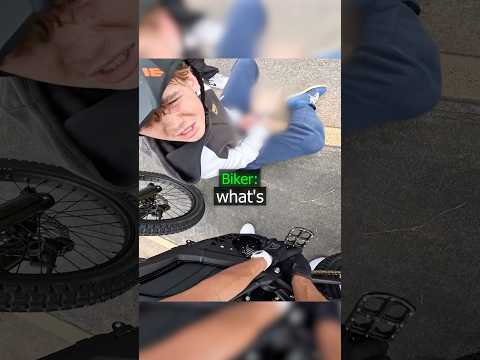 Biker Helped Kid !? thumbnail