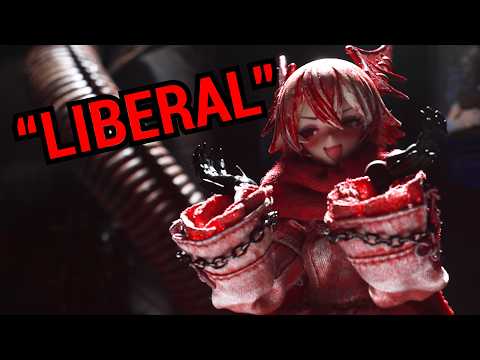 Alex Jones "LIBERAL" song but it's animated thumbnail