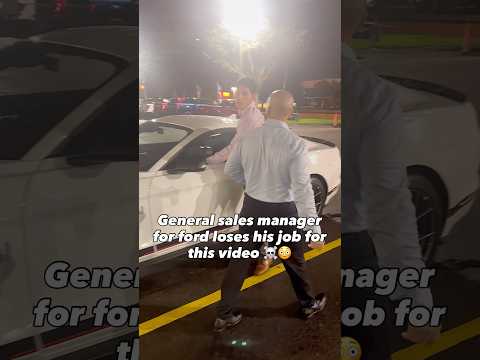 General sales manager from a Ford dealership Get fired after making this video. thumbnail