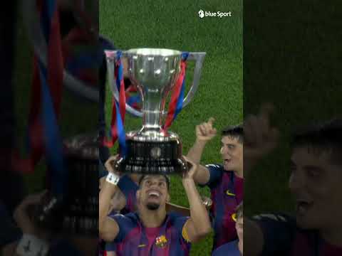 ? Da ist der Pokal! Barcelona feiert die erfolgreiche Titelverteidigung! thumbnail
