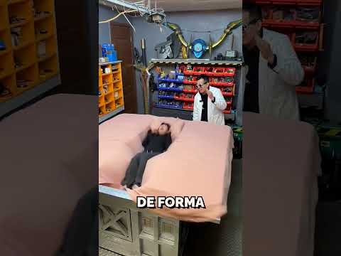 ¡Cama especial antiterremotos! 😮🛏️ #shorts thumbnail
