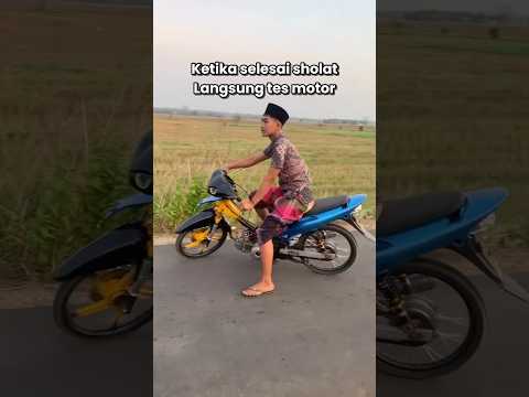 Belum lepas sarung? #automobile #motoroffroad #modifikasimotor #youtubeshorts thumbnail