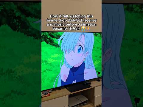 when Animation becomes TRASH... 😭 #anime thumbnail