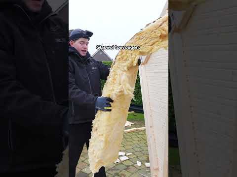 ? Omdat sauna's online te duur zijn, bouwen we hem zelf maar! #diy thumbnail