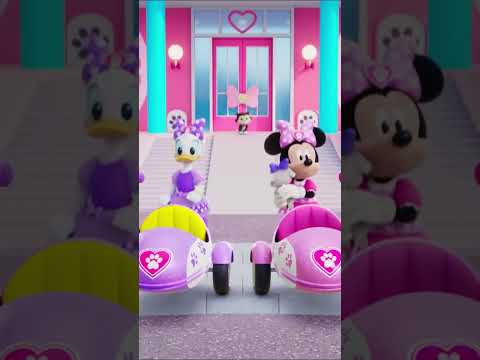 Figaro's Secret Bike Ride with Minnie 🤫🎀 | Minnie's Bow-Toons: Pet Hotel | @disneyjr thumbnail