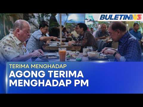 TERIMA MENGHADAP | Agong, Perdana Menteri Adakan Pertemuan Lebih Sejam thumbnail