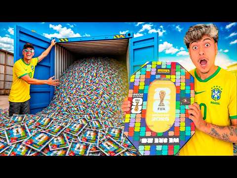 ENTREI NO LIXÃO DA COPA E ACHEI O ÁLBUM MAIS RARO DO MUNDO! thumbnail