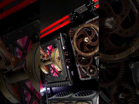 Моддинг ПК Стимпанк - HYPERPC WALL #hyperpc #steampunk #стимпанк thumbnail