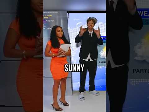 Tota Takes Over The Weather Report🌧️😎 thumbnail