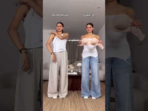 Millennial (1972/1995) or Gen-Z (1996/2012) outfit? 🤯🤍 thumbnail