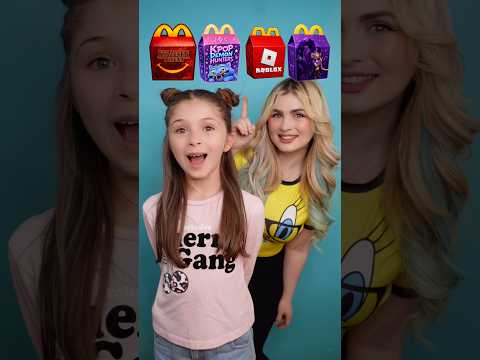 Mi HERMANITA ELIGE la CAJITA FELIZ de MCDONALDS!! 😱 thumbnail
