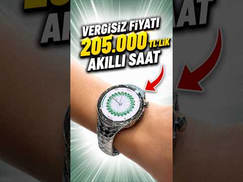 Vergisiz fiyatı 205.000 TL’lik akıllı saat thumbnail