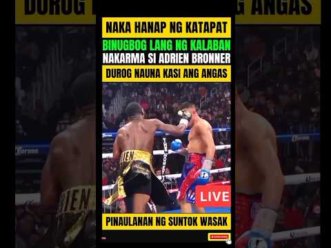 BULLY KASI KAY PACQUIAO! ADRIEN BRONNER! BINUGBOG NG KALABAN thumbnail