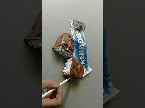 Hyper-realistic chocolate bar #art thumbnail