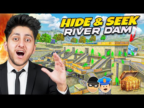 Playing Hide And Seek In River Dam 😂 Can I Find All 20 Noobs - Garena Free Fire thumbnail