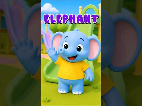 Learn Animals at the Playground! 🛝🐝🐘🐊🦒 | Fun Kids Song by Doggy Doggy Cartoons thumbnail