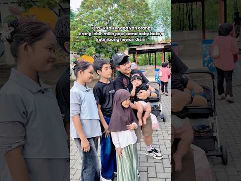 DIKEBUN BINATANG BANYAK FANS YANG MINTA FOTO‼️?? thumbnail