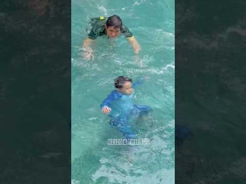 Papi panik Keizo tenggelam di kolam dalam sampai pingsan⁉️ thumbnail